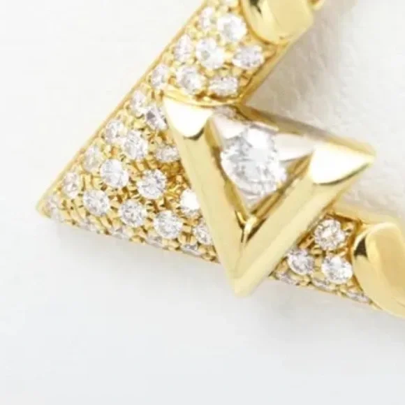 Louis Vuitton LV Volt 750 Gold and Diamond One Pendant Necklace - Picture 5 of 11